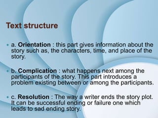 Narrative Text | PPT