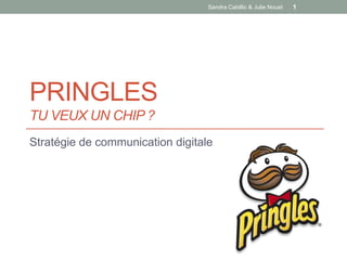 Sandra Cabillic & Julie Nouet   1




PRINGLES
TU VEUX UN CHIP ?
Stratégie de communication digitale
 
