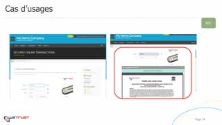 Cas d’usages
Page 34
B2C
 