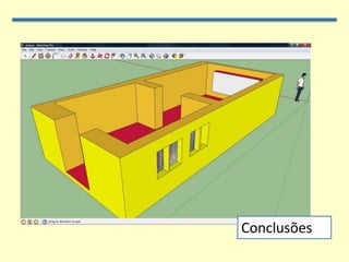 AnáliseQual das aplicações mais gostaste?Os alunos indicam que gostaram destes programas por serem criativos e permitirem exploração adaptada às necessidades individuais. Um refere: “gosto dos mundos virtuais, parece magia”.Avatar Studio: manipulação do modelo de avatar; Google SketchUp: modelação de edifícios e facilidade de trabalho com a geometriaDoGA: lado lúdico, possibilidade de construir naves e veículos;Bryce: interessante para criar espaços e objectos. 