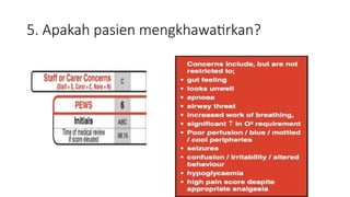 5. Apakah pasien mengkhawatirkan?
 