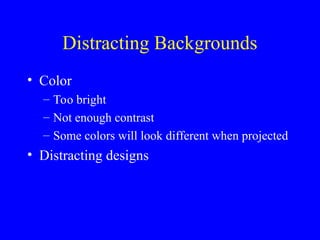 pptexamples on Example of a Bad Color Scheme.ppt