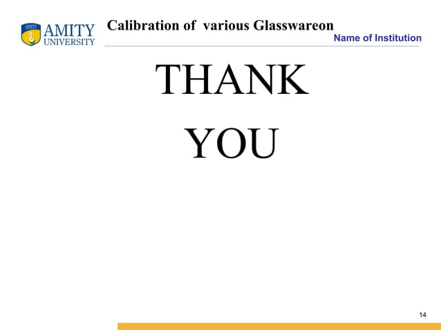 Ppt Exp No-2Calibratio n.ppt