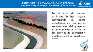 Fajas Marginales Delimitación de fajas marginales (Resolución Jefatural N° 332 2016 ...