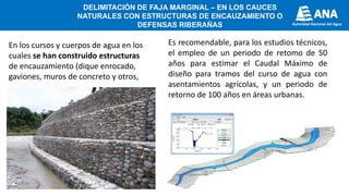 Fajas Marginales Delimitación de fajas marginales (Resolución Jefatural N° 332 2016 ...