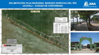 Fajas Marginales Delimitación de fajas marginales (Resolución Jefatural N° 332 2016 ...