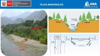 Fajas Marginales Delimitación de fajas marginales (Resolución Jefatural N° 332 2016 ...
