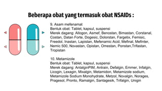 Datan Forte PPT FARMAKOLOGI PADA OBAT ANALGETIK SEMESTER 2 | PPTX
