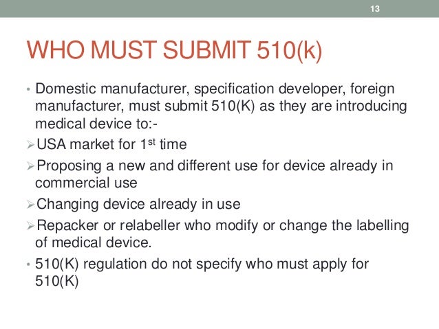 FDA Regulation For Medical Devices