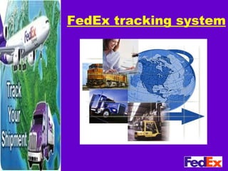 FedEx tracking system 