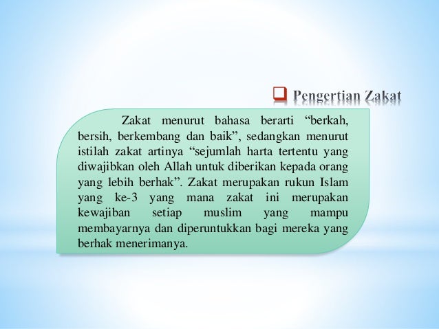 Fikih Zakat