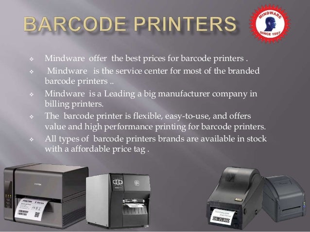 barcode printer brands
