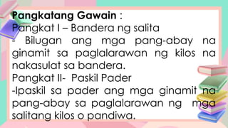 Paskil grade 4 filipino grade 4 grade 4 filipino | PPTX