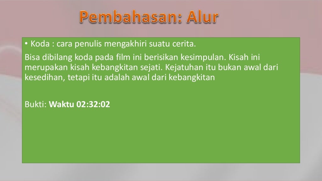 Tugas Bahasa Indonesia kelas XI Film Tenggelamnya Kapal