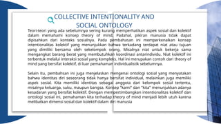 Collective Intention PPT Memahami orang lain adalah sebuah keharusan | PPTX