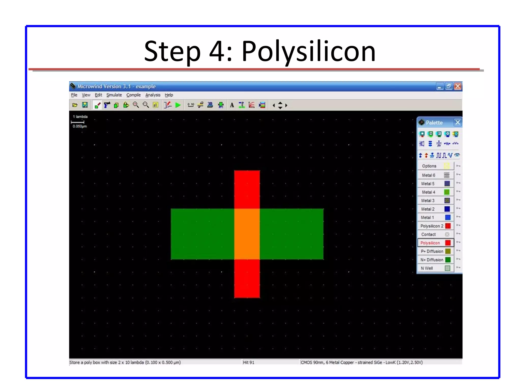 Layout design on MICROWIND | PPT