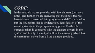 Currency Recognition using SIFT algo.pptx