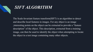Currency Recognition using SIFT algo.pptx