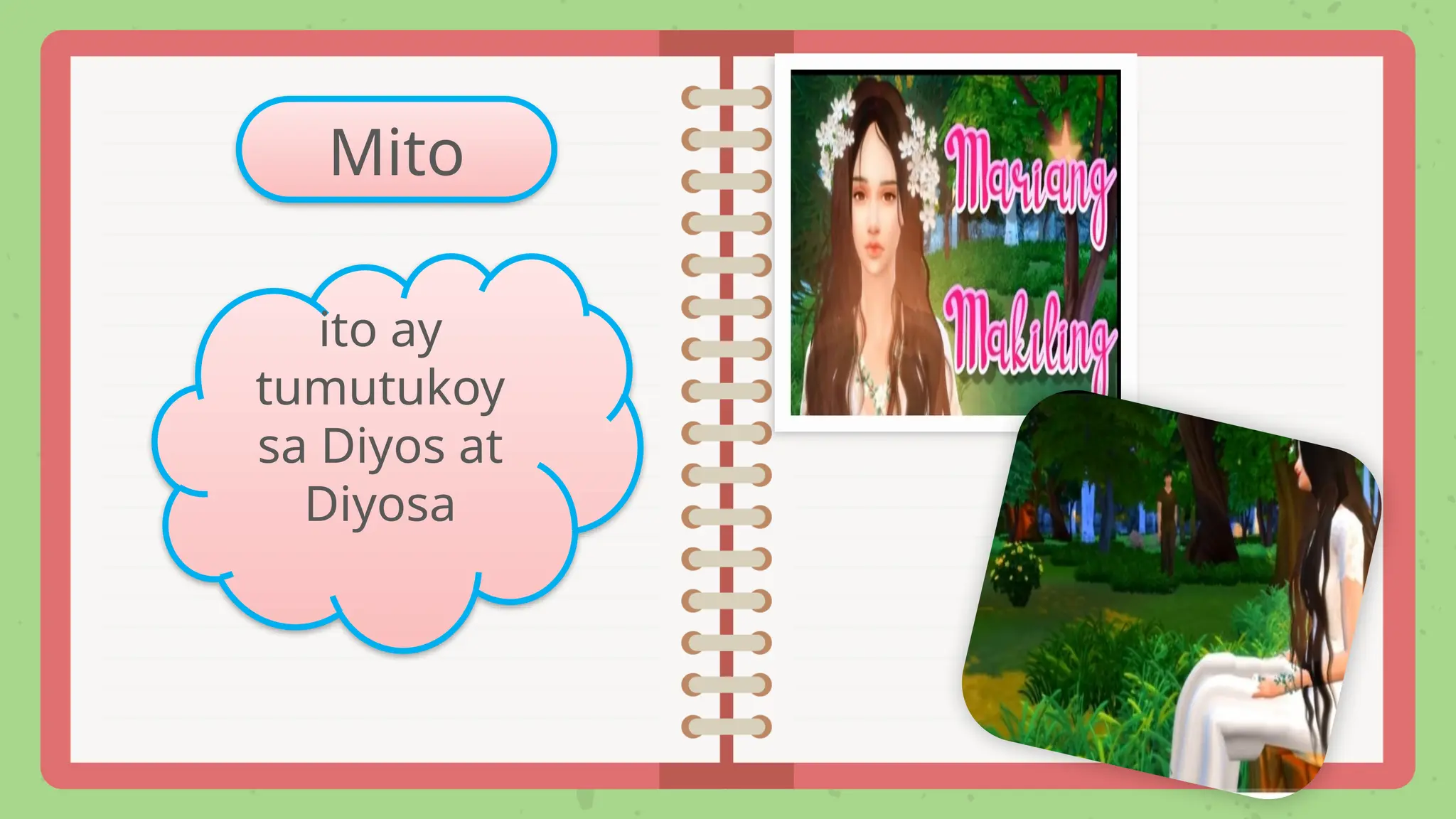 Mito
ito ay
tumutukoy
sa Diyos at
Diyosa
 