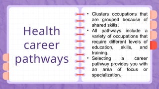 Health Career Pathways PowerPoint Presentation | PPTX