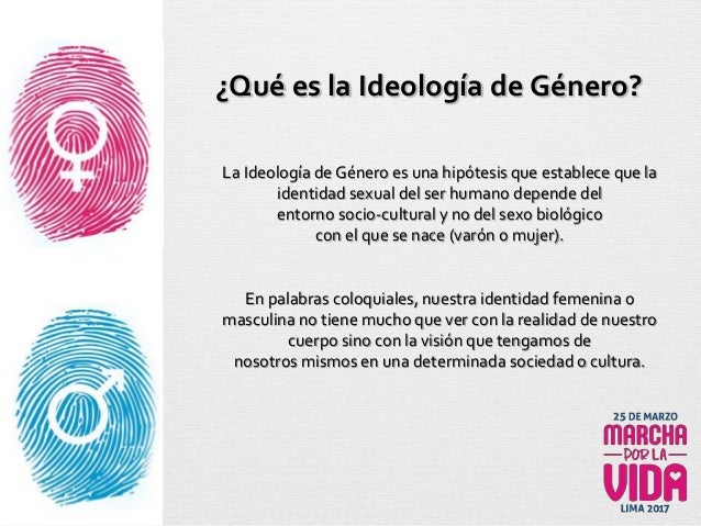 Ideología de género