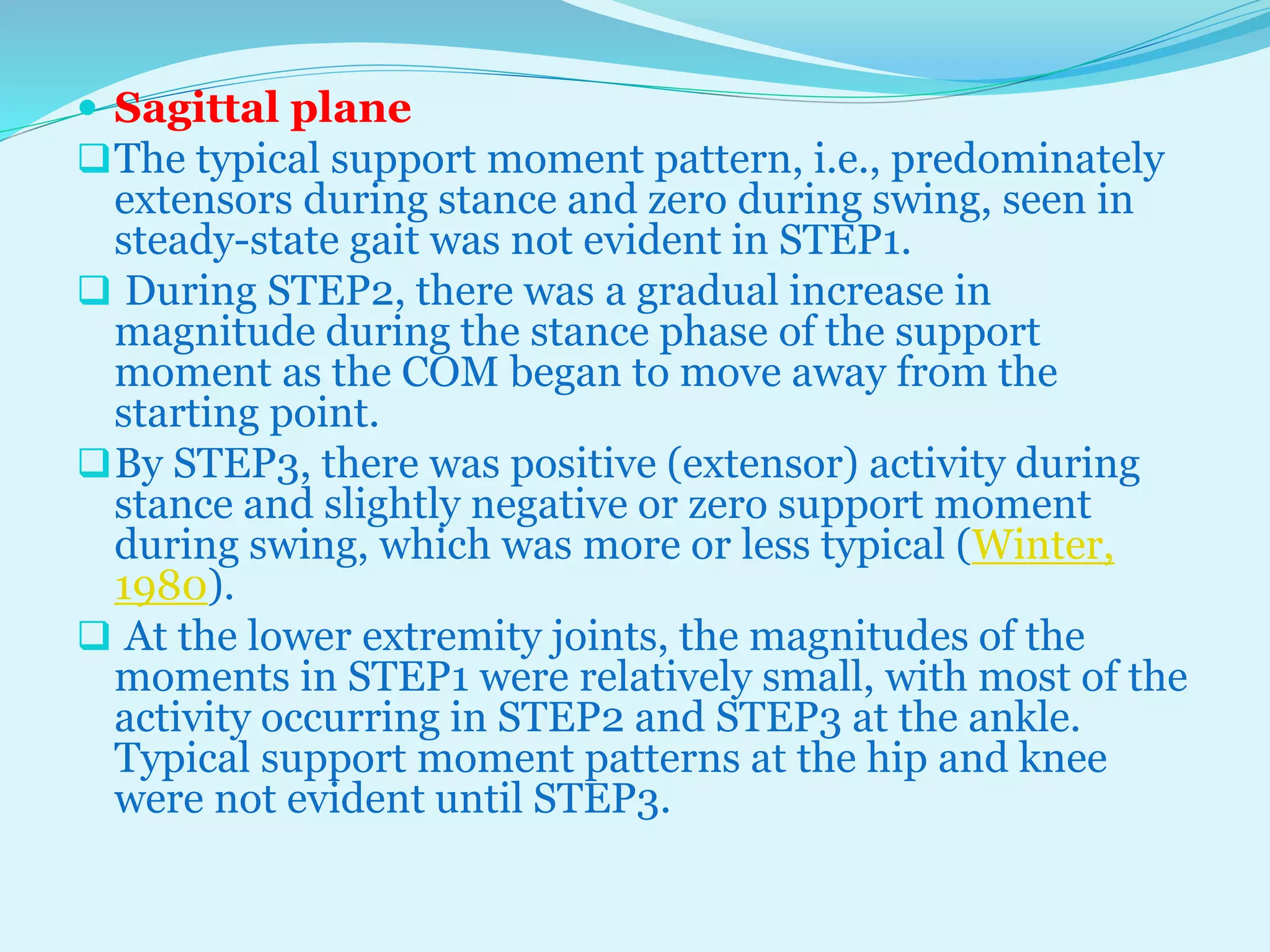 SAGITTAL PLANE ANALYSIS OF GAIT BY DR TABASSUM AZMI | PPTX