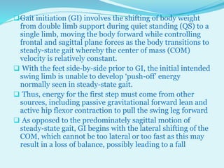 SAGITTAL PLANE ANALYSIS OF GAIT BY DR TABASSUM AZMI | PPTX
