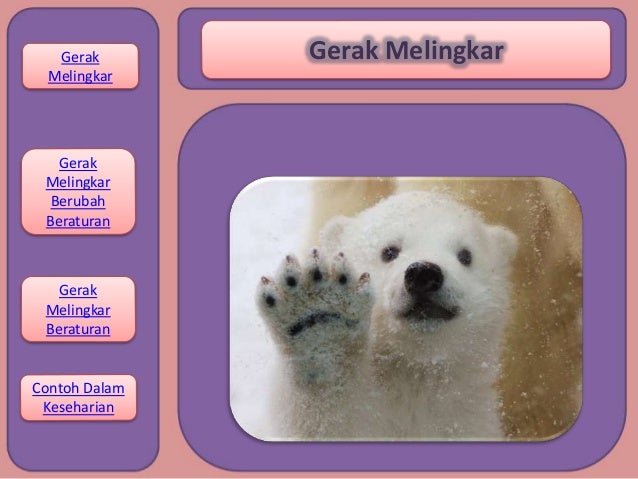 GERAK MELINGKAR, GERAK PELURU DAN GERAK ANGULAR