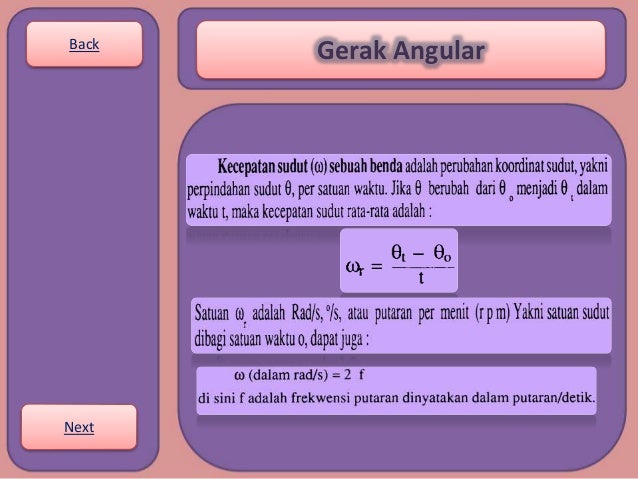 GERAK MELINGKAR, GERAK PELURU DAN GERAK ANGULAR