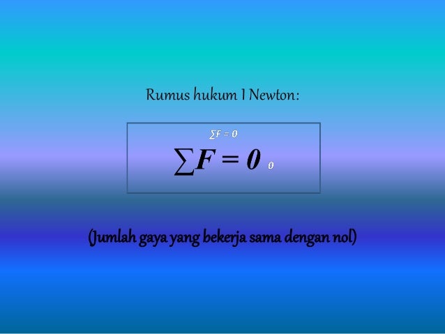 PPT Fisika "Hukum Newton"