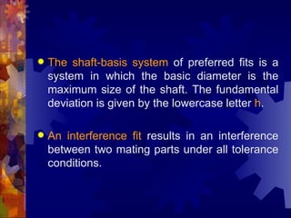 Ppt Fits Tolerances[1] | PPT