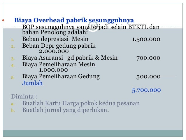 Biaya Overhead Pabrik Ppt Main Game T Biaya Overhead Pabrik Ppt Main Game T