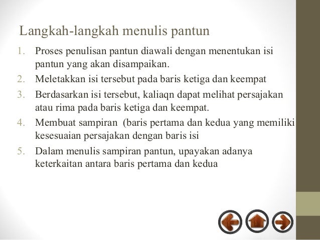 Pembelejaran Bahasa Indonesia Menulis Pantun Pembelejaran Bahasa Indonesia Menulis Pantun
