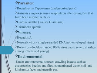 Pork Insect PPT FOOD POISONING, B. Pharm (P) 1st year. | PPTX