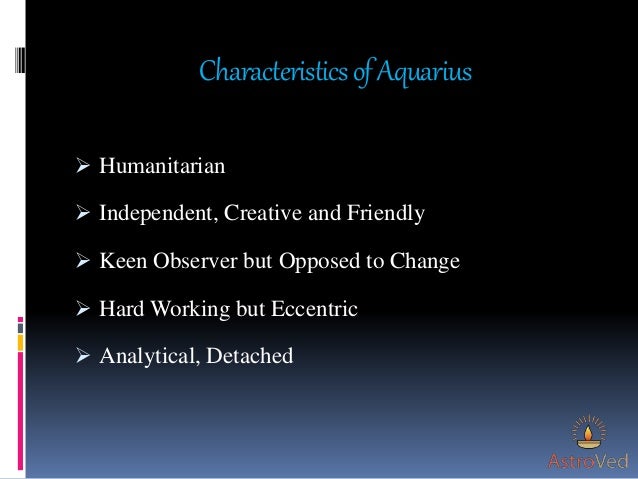 characteristics and personality of aquarius characteristics and personality of aquarius