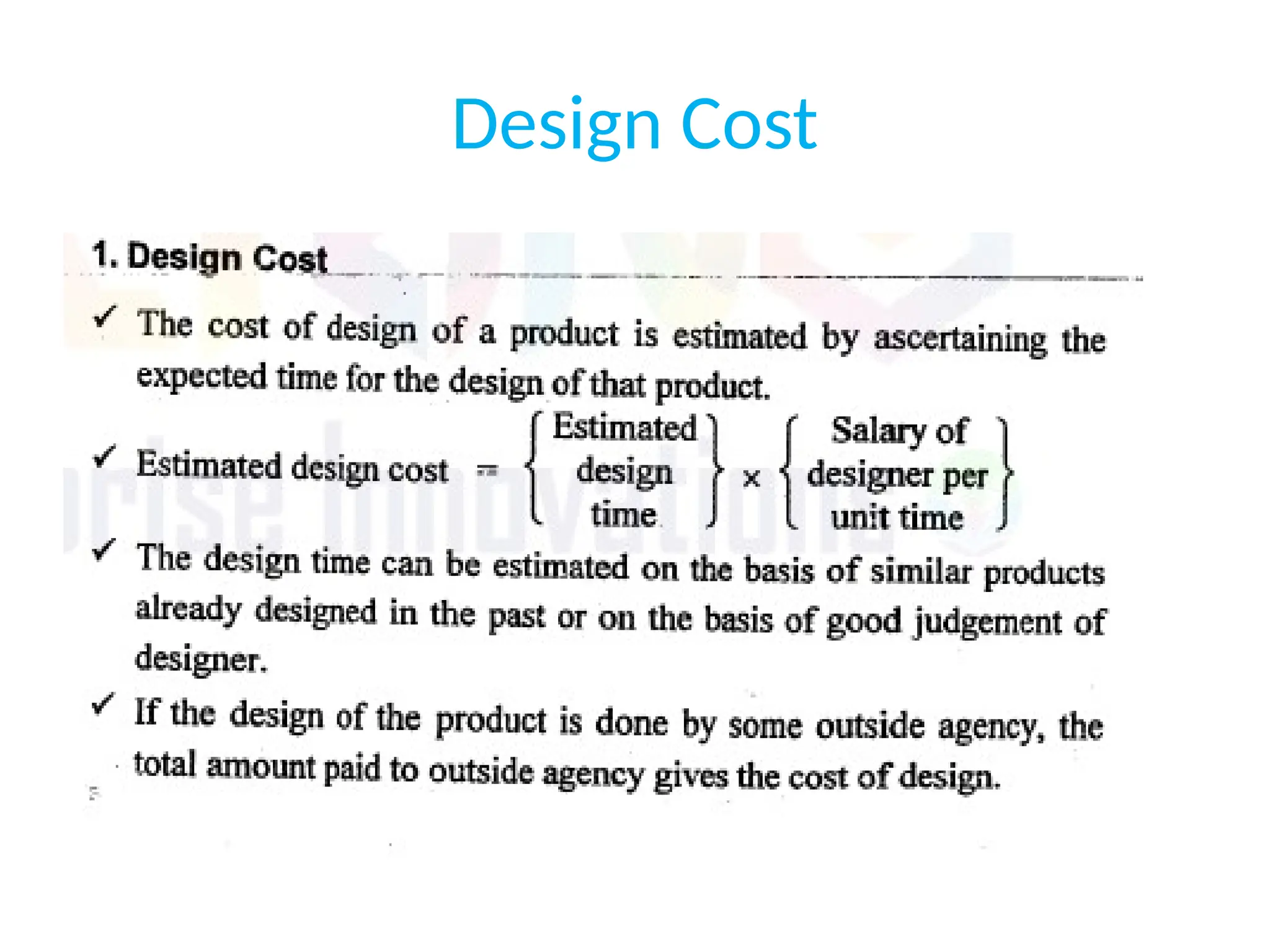 Design Cost
 