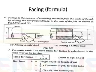 Facing (formula)
 