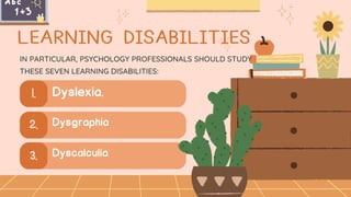 Learners with Learning Disabilities | PDF