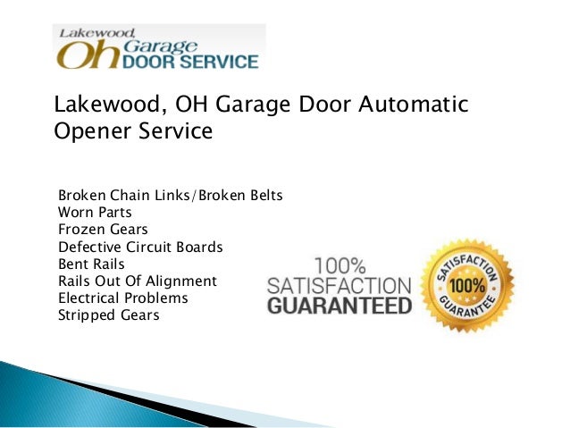 Garage Door Service Lakewood Oh