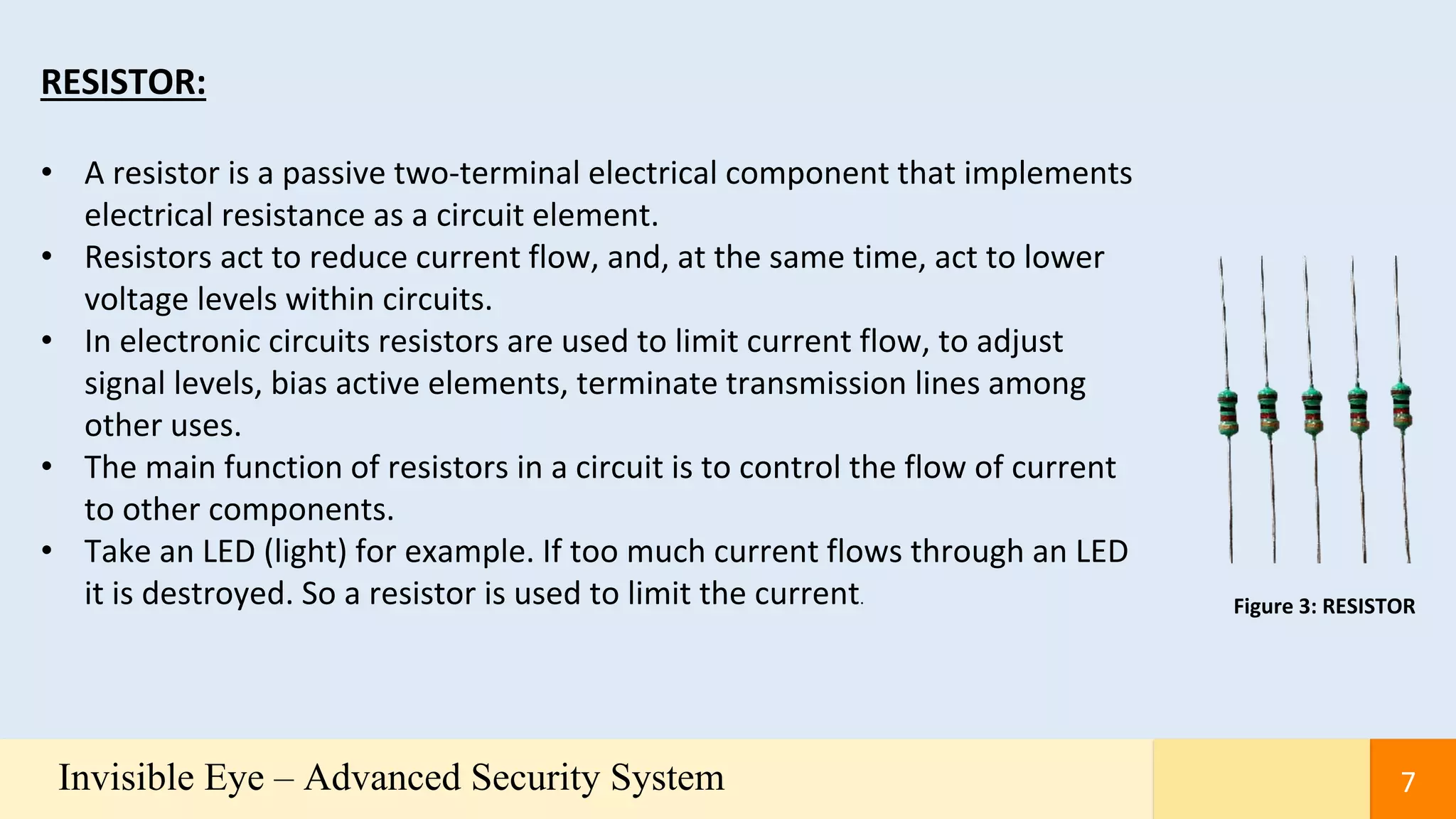 PPT for Invisible Eye - Advanced Security System.pptx | Consumer ...