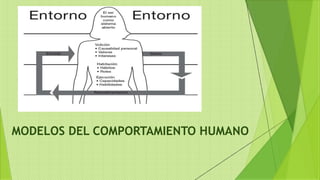 MODELOS DEL COMPORTAMIENTO HUMANO
 