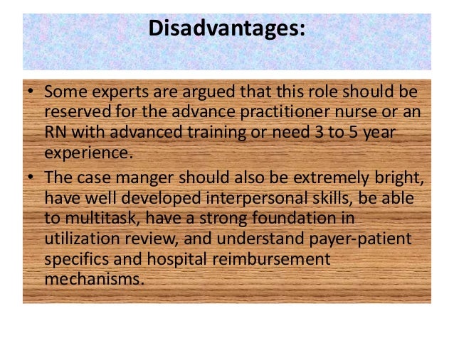 disadvantages of patient assignment