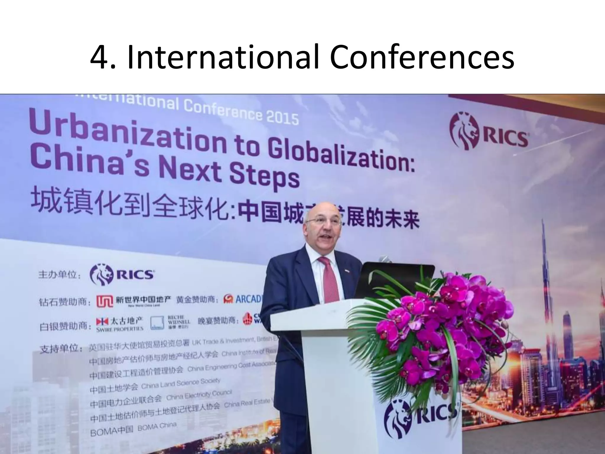 4. International Conferences
 