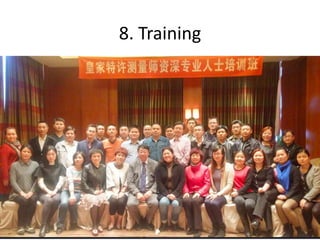 8. Training
 
