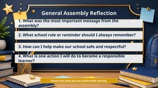 Interactive Opening Block Activities for Grades 7-12: Orientation ...