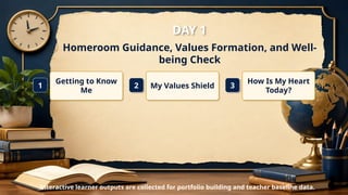 Interactive Opening Block Activities for Grades 7-12: Orientation ...
