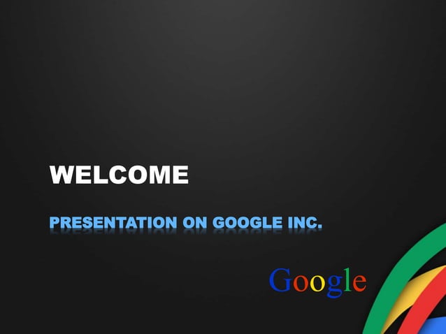 presentation about google