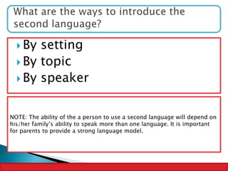 second language acquisition | PPTX