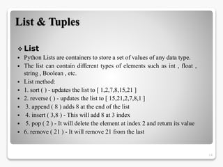 ppt for seminar for pyrhon etc and the semiar of college | PPT