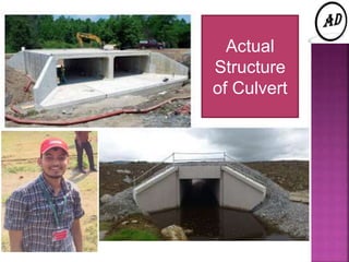 Actual
Structure
of Culvert
 